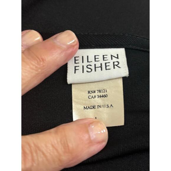 Eileen Fisher knit maxidress, classic, minimalist, travel, versatile, staple - Picture 4 of 5